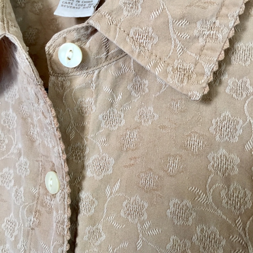 🌿The Territory Ahead Brocade Blouse🍃